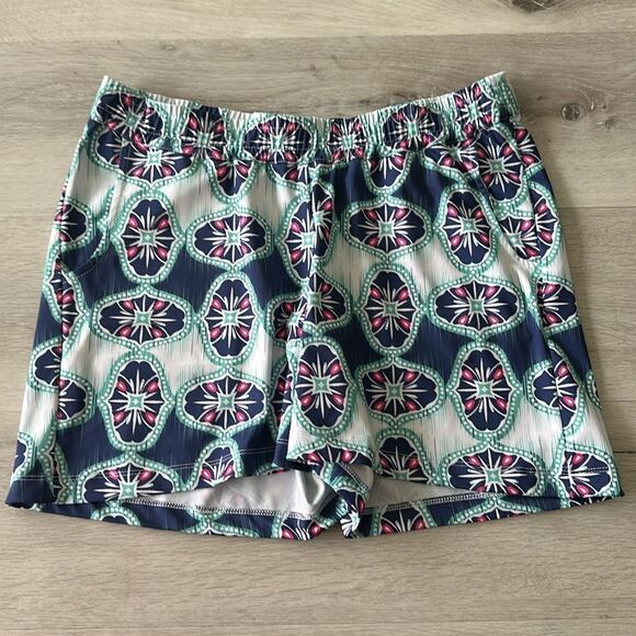 Tracy Neghosian Geo Print Short Set M EUC - Picture 6 of 10